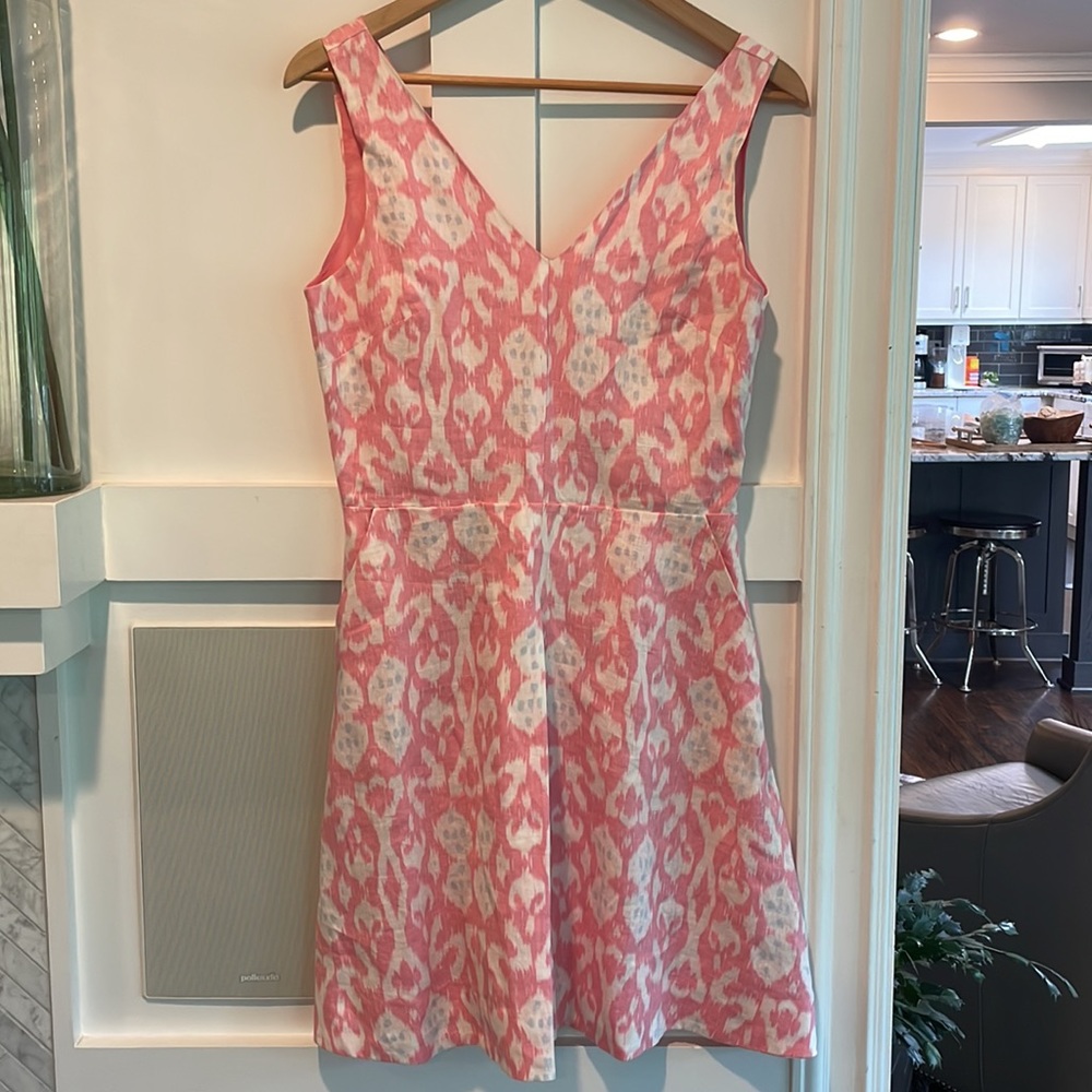 GAP Pink and White Mini Dress